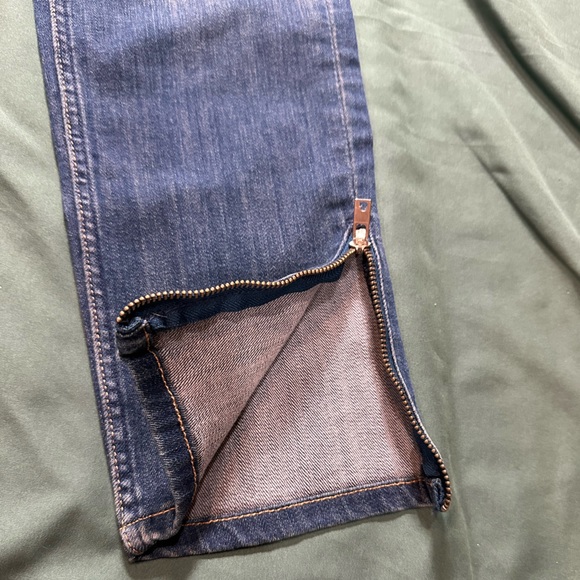 NWT H&M Fit SQIN Skinny Jeans Low Waist Zippered Ankle, Sz 27 - Picture 8 of 16